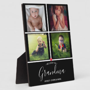 Personalisiert We Liebe You Nana Best Oma Geschenk Fotoplatte