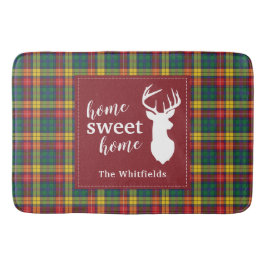 Personalisiert Weihnachten Tartan Clan Buchanan Ka Badematte