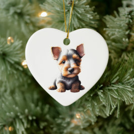 Personalisiert Welsh Terrier Welppy Keramik Ornament