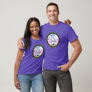 Personalisiert Westie Angel T - Shirt