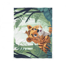 Personalisiert Whimsical Woodland Baby Tiger