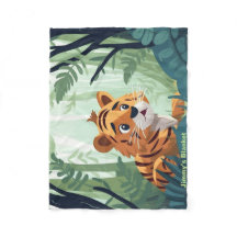 Personalisiert Whimsical Woodland Baby Tiger