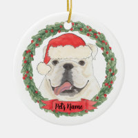 Personalisiert White English Bulldog
