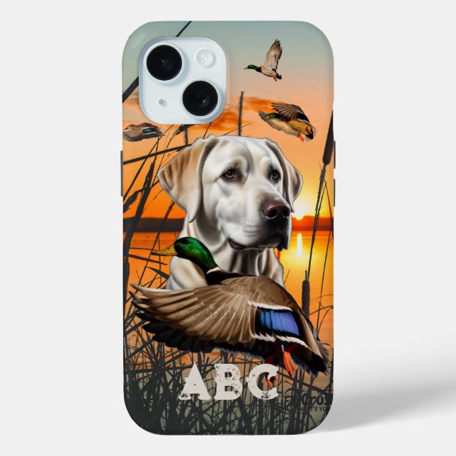 Personalisiert White Labrador Retriever Case-Mate iPhone Hülle (Rückseite)