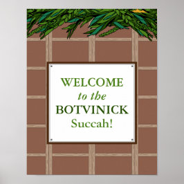 Personalisiert - Willkommen in Succah Poster