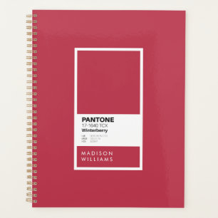 Personalisiert Winterberry Red Notebook Custom Planer