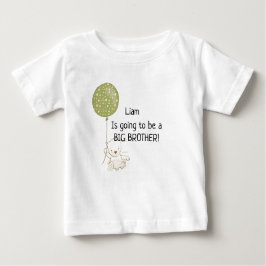 Personalisiert wird ein großer Bruder-T - Shirt