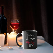 Personalisiert wirst du mir einen Heiratsvorschlag