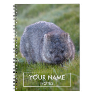 Personalisiert Wombat Notizblock
