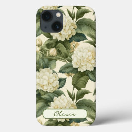 Personalisiert Wunderbares klassisches Blumenmuste Case-Mate iPhone Hülle