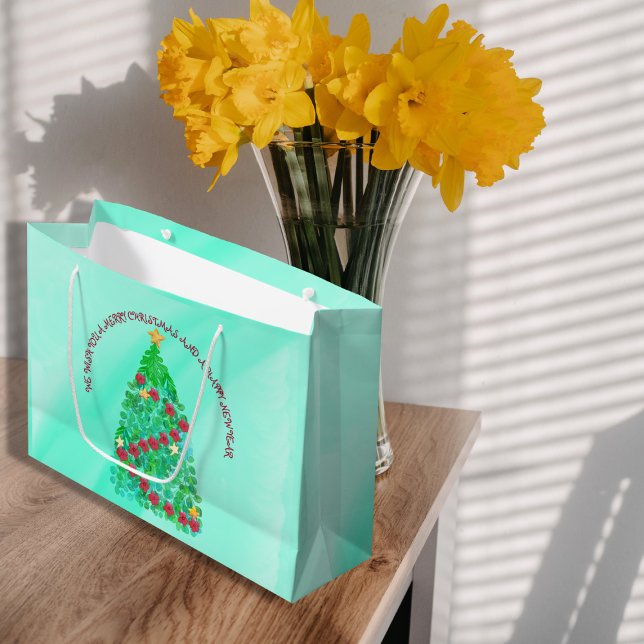 PERSONALISIERT WÜNSCHEN WIR IHNEN EINEN KLEINEN CH GROßE GESCHENKTÜTE (Von Creator hochgeladen)