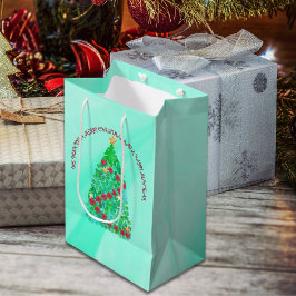 PERSONALISIERT WÜNSCHEN WIR IHNEN EINEN KLEINEN CH MITTLERE GESCHENKTÜTE