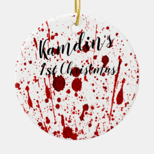 Personalisiert XMAS Ornament Spritzer Vampire