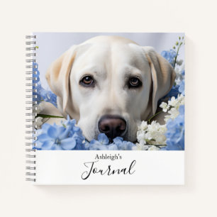 Personalisiert Yellow Labrador Retriever Journal Notizbuch