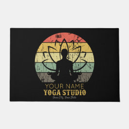 Personalisiert Yoga Studio Fitness Instructor Guru Fußmatte