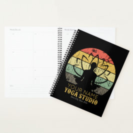 Personalisiert Yoga Studio Fitness Instructor Guru Planer