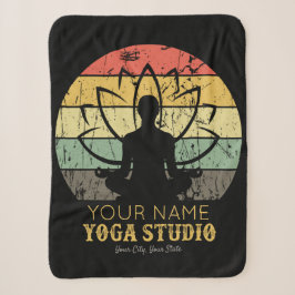 Personalisiert Yoga Studio Fitness Instructor Guru Sherpadecke