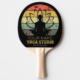 Personalisiert Yoga Studio Fitness Instructor Guru Tischtennis Schläger