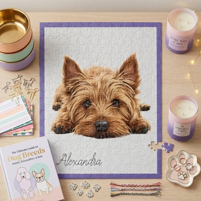 Personalisiert Yorkie Jigsaw Puzzle (Von Creator hochgeladen)