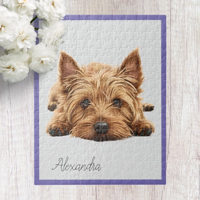 Personalisiert Yorkie Jigsaw Puzzle (Von Creator hochgeladen)