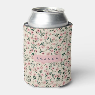 Personalisiert zart rosa Blossom Dosenkühler