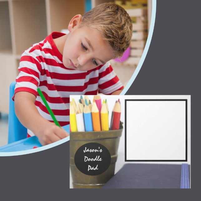 Personalisiert Zeichnend Doodle-Editor Notizblock (Von Creator hochgeladen)