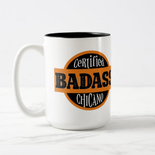 Personalisiert zertifiziertes Chicano Zweifarbige Tasse
