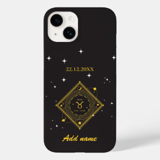 Personalisiert Zodiac Individuelle Name Taurus Case-Mate iPhone 14 Hülle
