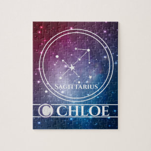 Personalisiert Zodiac Sign SAGITTARIUS   Puzzle
