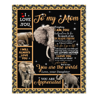 Personalisiert zu meiner Mama Liebe von Tochter El Fotodruck
