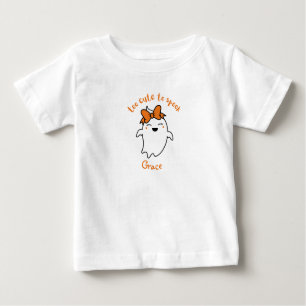 Personalisiert zu Niedlich, um Halloween zu sprech Baby T-shirt