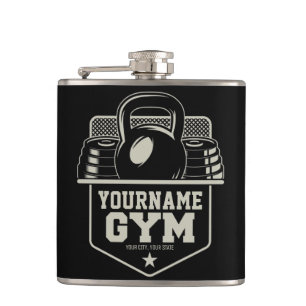 Personalisiert Zuhause GYM Kettlebell Fitness Trai Flachmann