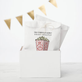 Personalisiert Zuhause Theater Custom Popcorn Geschenktütchen