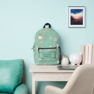 Personalisiert zurück zum Schulrucksack für Kinder Bedruckter Rucksack