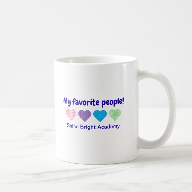 Personalisiert zurück zur Schulausbildung Kaffeetasse (Rechts)