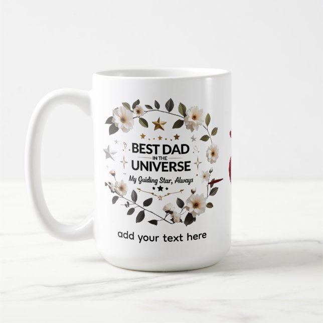 Personalisierte 15 oz Klassische Tasse (Links)