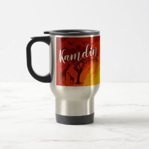 Personalisierte 15 Unzen Kaffee Tasse African Safa