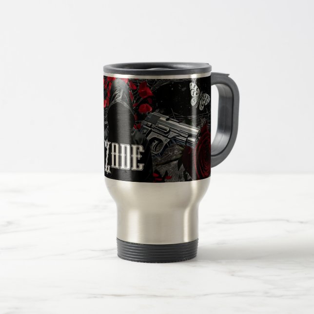 Personalisierte 15 Unzen Kaffee Tasse Haunting Ade (VorderseiteRechts)