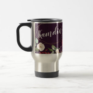 Personalisierte 15 Unzen Kaffee Tasse Plum Lila Ro