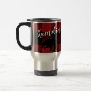 Personalisierte 15 Unzen Kaffee Tasse Red Buffalo 
