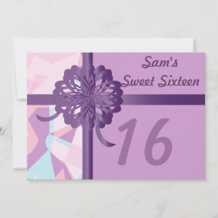 Personalisierte 16 . Geburtstag-Einladung - kunden Einladung