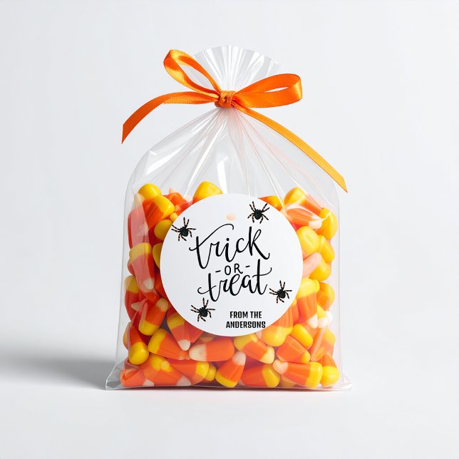 Personalisierte 1,5-Zoll-glückliche Halloween-Spin Runder Aufkleber (Von Creator hochgeladen)