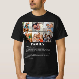 Personalisierte 6-Fotocollage-Produktfamilie Defin T-Shirt