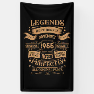 Personalisierte 70 Vintage Geburtstagsparty Banner