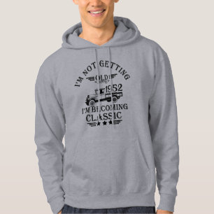 Personalisierte 70 Vintage Geburtstagsparty Hoodie