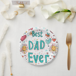 Personalisierte 7" Rundpapierplatte Pappteller