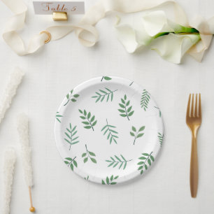 Personalisierte 7" Rundpapierplatte Pappteller
