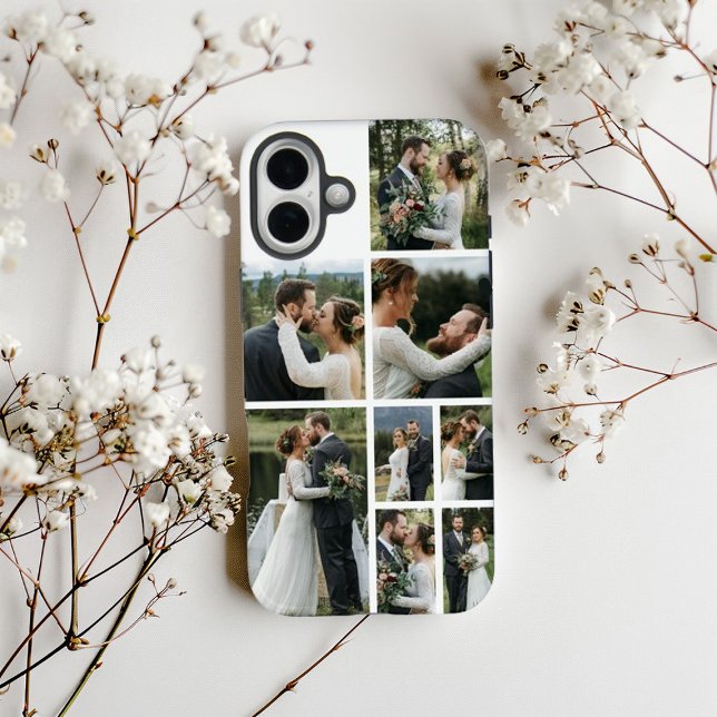 Personalisierte 8-Foto-Collage Case-Mate iPhone Hülle (Von Creator hochgeladen)