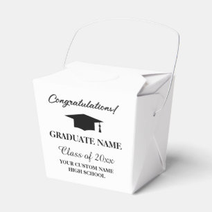 Personalisierte Abiturparty Geschenkschachtel