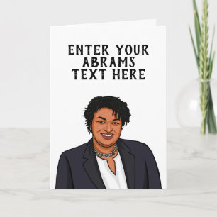 PERSONALISIERTE ABRAMS KARTE